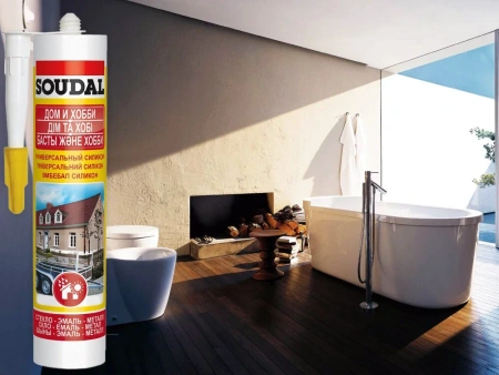 СИЛИКОН УНИВЕРСАЛЬНЫЙ СЕРЫЙ 15*280 SOUDAL